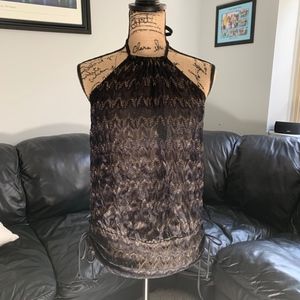 Venus black and gold cover up